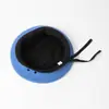 Boina de lã profissional quente para outono e inverno com forro, borda com fita, cordão de ajuste, boné de boina de segurança para homens e mulheres
