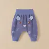Pantalones de Bebé Jingqi para Bebés de Forro Polar Cintura Alta Pantalones Deportivos Niños Otoño e Invierno Nuevos Pantalones Grandes para Trasero de Niños y Niñas Nuevo