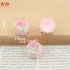 Nuevo Estilo Cola de Pez Rosa Pastel DIY Materiales Hechos a Mano Pegamento de Crema Accesorios de Resina Adornos para el Cabello Colgantes