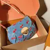Bolso Yuanbao Nuevo Estilo Transfronterizo, Bolso de Hombro de Moda, Bolso de Mano de Mezclilla, Bolso Femenino de Gama Alta Más Vendido