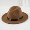 Sombrero de Vaquero Estilo Étnico, Ala Ancha Occidental, Cinturón con Remache en Forma de Flor, Sombrero de Sichuan, Sombrero de Viaje, Estilo Francés para Mujer