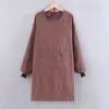 Estilo Nuevo Estilo Occidental Algodón Transpirable Delantal Cocina Hogar Chaleco Cintura Delgada Mujer Anti-Aceite Suciedad Ropa de Trabajo Cocina