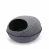 Cama para Gato de Fieltro Minimalista de Color Sólido, Forma de Rosquilla, Tendencia, Personalizable, Extraíble y Lavable, Cama para Mascota Integrada de Fieltro Semicerrada
