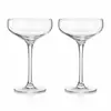Copo de Cocktail de Cristal Levemente Luxuoso Estilo Europeu, Taça de Martini Personalizada, Copo Alto para Sorvete Tendência para Uso Doméstico, Atacado do Fabricante