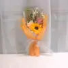 085 Graduación Día del Maestro Ramo de Girasol Flor Eterna Flor de Jabón Regalo Regalo de Acompañamiento Caja de Regalo para el Día de San Valentín