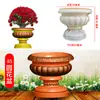 Molde Criativo para Vaso de Flores Vaso Europeu Oval Bonsai Modelo de Plástico Cimento Extra Grande Abrasivos Pequena Planta em Vaso Caseiro