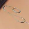 Cordón Colgante de Cuerda de Gama Alta para Mujer Collar de Cuerda Tejido a Mano de Jade Cuerda de Colgante de Cera de Abeja Hebilla de Seguridad Ajustable