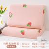 Funda de almohada de látex Lluvia Peluda, Algodón Puro, Algodón Cepillado, Estilo para Todas las Estaciones, Adecuada para Dormitorios de Estudiantes, No Suelta Pelusa Fácilmente, Fábrica Fuente Mayorista