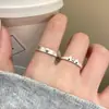 Anillos Lindos de Gato y Cachorro para Niñas, Divertidos y de Moda, Anillos Abiertos Apilables Versátiles, Anillos Únicos para el Dedo Índice