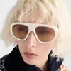 Óculos de Sol Moda Europeia e Americana 2026 com Toque de Luxo, Estilo de Rua Versátil, Óculos de Sol Tendência Aprovados por Influenciadores para Homens e Mulheres