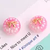Nuevas cuentas con forma de estrella, lazo, redondas, simétricas, de agujero recto, accesorios para llavero de teléfono, collar, cadena de bolso, venta al por mayor