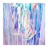 Sesión de Fotos de Moda con Cortinas de Lluvia de Láser de Colores, Dosel de Galaxia para Fiesta, Deslumbrantes Decoraciones de Techo, Decoraciones de Techo Barridas por el Viento de Parque de Atracciones