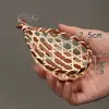 Mini cesta tejida de bambú, cesta de frutas tejida artesanalmente creativa, cesta de almacenamiento para el hogar, pala para verduras, cesta para lavar arroz