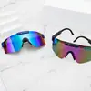 Óculos de Sol Coloridos Pit Viper na Caixa Óculos para Esportes ao Ar Livre Óculos de Esqui Ciclismo à Prova de Vento