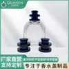 Suministro directo de fábrica de Zhangjiagang tapa exquisita de ABS para perfume empaque cosmético parte de boquilla de vidrio al por mayor en stock