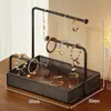 Soporte para Joyería, Organizador de Gomas para el Cabello y Diademas, Bandeja de Escritorio para Guardar Pasadores y Pinzas para el Cabello, Estante para Exhibir Collares y Pulseras en el Dormitorio