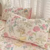 Un Par de Fundas de Almohada de Algodón con Dibujos 48X74 Fundas de Almohada Domésticas para Niños Funda Protectora de Almohada Individual para Dormitorio