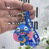 Colgante de Stitch de Dibujos Animados Llavero Divertido de Lilo y Stitch Colgante Muñeco de Plástico Suave Caja Ciega