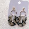 Amazon deseo venta caliente europea y americana nicho alta calidad hechos a mano arcilla polimérica arcilla blanda aretes temperamento joyería de oreja