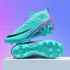 Zapatos de fútbol para niños C Ronaldo 16tf de caña alta Tianlang fútbol para hombre clavos rotos fg clavos largos para estudiantes adultos transpirables