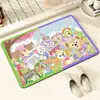Tapete de chão para banheiro Sanrio lama de diatomáceas desenho animado tapete absorvente porta do banheiro tapete antiderrapante para pés banheiro vaso sanitário
