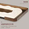 Lámpara de Techo para Sala de Estar, Simple y Moderna, Elegante Luz para Dormitorio Principal, Rectangular Estilo Vintage, Protección Ocular de Espectro Completo, Iluminación de Pasillo