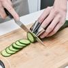 A2858 Cozinha Edamame Cabeça de Frango Arroz Ferramenta Concha Gorgon Multifuncional Corte de Legumes Protetor de Mão Anti-Corte Mão Ferro Prego