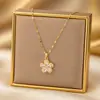 Colar de Zircônia Roxa Estilo Francês de Luxo Leve Gota d'Água Micro-Incustado para Mulheres, Corrente de Clavícula Exquisita da Moda de Alta Qualidade Versátil Novo Tendência