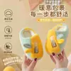Pantuflas de algodón para niños, zapatos a juego para padres e hijos, forradas de felpa y engrosadas, suela suave, diseño de dibujos animados moderno y lindo, aptas para niños y niñas, pantuflas de interior