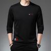 Sudadera Deportiva Casual Recta de Cuello Redondo y Manga Larga Ligera y Madura para Hombres de Treinta Años de Otoño, Primavera y Otoño