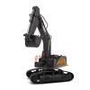 Huina 592 excavadora profesional de aleación con control remoto de 22 canales vehículo de ingeniería excavadora modelo para niños juguete-accesorios
