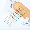 Lele Jewelry Pulseira de Trevo Nova Europeia e Americana para Mulheres Coreana Simples Ins Coração Flor de Quatro Folhas Madrepérola Pulseira da Sorte