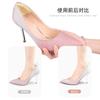 Dispensador de pegatinas para tacón con partículas antideslizantes para zapatos de tacón alto, rebote suave, antidesgaste, anticaída, ajuste de código invisible, almohadilla de media talla