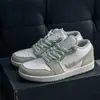 Zapatos Putian Originales Puros Aj1 de Caña Baja Tenis para Hombre y Mujer Cuero Genuino Moca Baloncesto Jordan Bajo Se Edición Limitada San Valentín Zapatos de Pareja