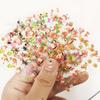 Pegatinas para Uñas Artísticas Calcomanías para Uñas Infantiles Bronceadas Lindas de Dibujos Animados Mariposa Dorada Regalo Pequeño Estilo de Comercio Exterior Transfronterizo