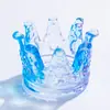 Portavelas de cristal, portavelas de corona, cenicero creativo, cenicero para el hogar y el negocio, pieza decorativa estilo Ins, portavelas nórdico