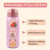 55 Porco rosa porco rosa adesivos de grafite decorativos scooter bagagem caderno adesivos DIY atacado