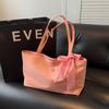 Bolso Versátil de Color Sólido para Mujer 2026 Nuevo Bolso de Hombro de Moda Bolso Tote Trendy de Gran Capacidad Bolso Personalizado para el Trabajo