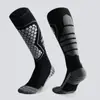 Meias de Esqui para Homens, Meias Longas Grossas Quentes de Inverno para Mulheres, Profissional para Ciclismo, Montanhismo, Corrida, Caminhada, Meias de Compressão Meia-Panturrilha