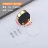 Topes de Puerta Anticolisión de Acero Inoxidable con Succión Magnética, Limitador Elevado, Ventosa de Goma Engrosada para Piso, Tope de Puerta sin Taladro