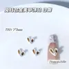 Accesorios de Aleación con Orejas de Conejo para Uñas, Lazo, Chica Conejo, Perla, Aleación, Decoraciones 3D para Uñas
