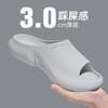 Chinelos anti-odor masculinos verão 2025, novos chinelos antibacterianos para uso interno, casa e banheiro, sandálias de casal sem cadarço para homens