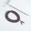 Venta directa de fábrica de pulseras de cuentas de incienso hechas a mano, pulseras de patrimonio cultural inmaterial, collares de pan de oro, anillos lisos y joyería de moda para transmisiones en vivo
