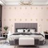 Xin Bihui Serie Cálida Meijia Tela de Pared Sin Costuras de Alta Precisión Tela de Pared Jacquard Europea Simple Salida de Fábrica