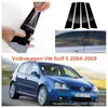Adecuado para Volkswagen Golf 4 1997-2003 Volkswagenvw Golf 5 Calcomanía para Pilar Central de Moldura de Ventana