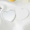 Espejo de Mano Amoroso, Espejo de Maquillaje de Mano Simple y Portátil, Espejo de Maquillaje Imprimible de Alta Definición con Logo, Espejo Pequeño