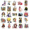 50 Adesivos de Grafite One Piece Personalizados Transfronteiriços Desenho Animado Dia do Homem ONE PIECE Decorativos para Skate Celular