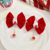 Moño Horquilla para Bebé Adorno para la Cabeza de Año Nuevo para Niñas Clip de Princesa Coreano Horquilla Linda para Niña Accesorios para el Cabello