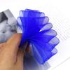 Fita de fio de neve colorida 2,5cm fita de fio de chiffon fita transparente fita para embalagem de caixa de presente material diy