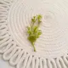 Plantas Aquáticas Artificiais e Acessórios Verdes, Acessórios de Folhas de Plantas Falsas, Materiais DIY para Paisagismo, Decoração de Broche de Eucalipto de Três Galhos